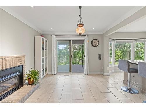 66 Elderwood Drive, St. Catharines, ON - Indoor With Fireplace