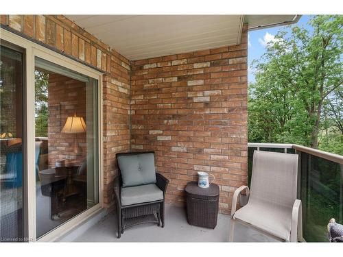 328-8111 Forest Glen Drive, Niagara Falls, ON - Outdoor With Deck Patio Veranda With Exterior