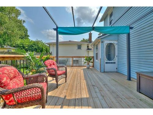 5835 Symmes Street, Niagara Falls, ON - Outdoor With Deck Patio Veranda With Exterior