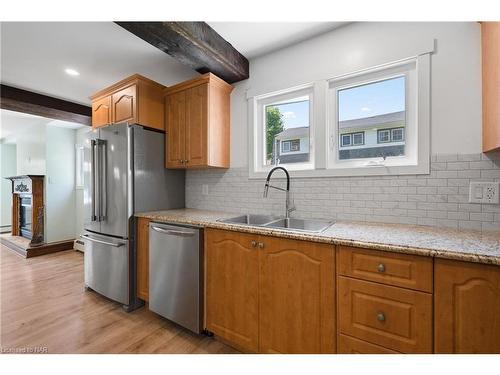 3054 Thunder Bay Road, Ridgeway, ON - Indoor Photo Showing Kitchen With Stainless Steel Kitchen With Double Sink