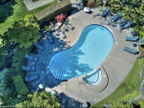 12-1 Lakeside Drive, St. Catharines, ON - Outdoor With In Ground Pool With View