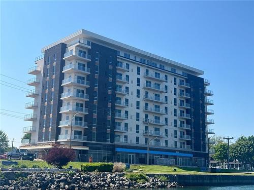 704-118 West Street, Port Colborne, ON - Outdoor With Balcony With Facade