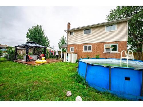 39 Madison Street, Fort Erie, ON - Outdoor With Above Ground Pool With Backyard