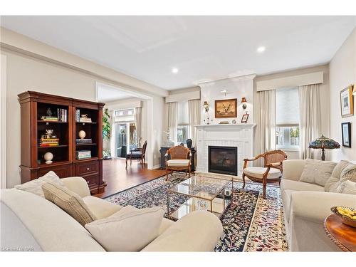 356 Concession 3 Road, Niagara-On-The-Lake, ON - Indoor Photo Showing Living Room With Fireplace