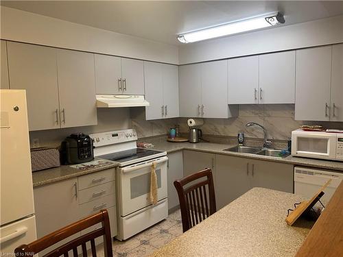 202-5222 Portage Road, Niagara Falls, ON - Indoor Photo Showing Kitchen With Double Sink