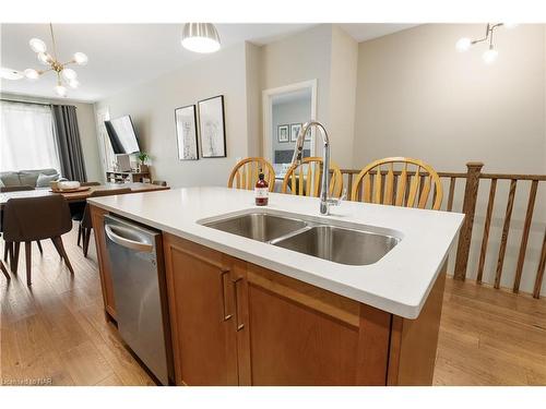 11 Campbell Street, Thorold, ON - Indoor Photo Showing Kitchen With Double Sink