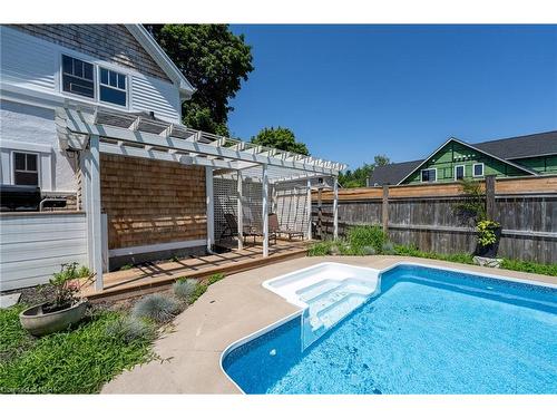 698 Rye Street, Niagara-On-The-Lake, ON - Outdoor With In Ground Pool With Deck Patio Veranda