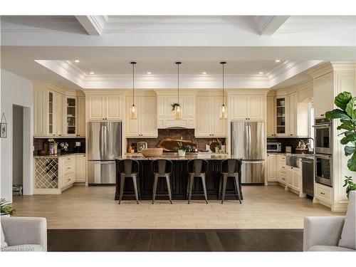 8 Runnymede Road, Port Colborne, ON - Indoor Photo Showing Kitchen With Upgraded Kitchen