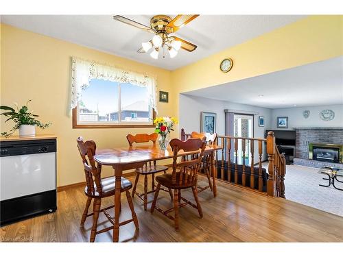 337 Barrick Road, Port Colborne, ON - Indoor Photo Showing Dining Room With Fireplace