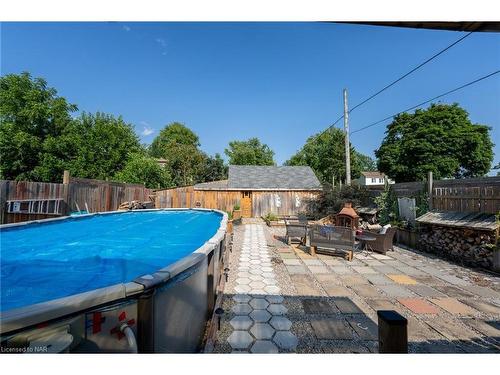 6268 Drummond Road, Niagara Falls, ON - Outdoor With Above Ground Pool With Backyard