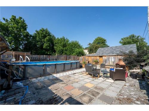 6268 Drummond Road, Niagara Falls, ON - Outdoor With Above Ground Pool With Backyard