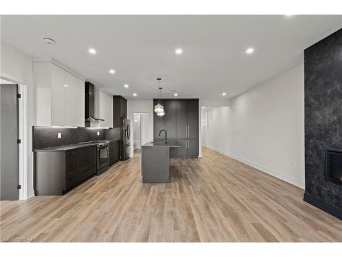 97 Port Robinson Road, Fonthill, ON - Indoor Photo Showing Other Room With Fireplace