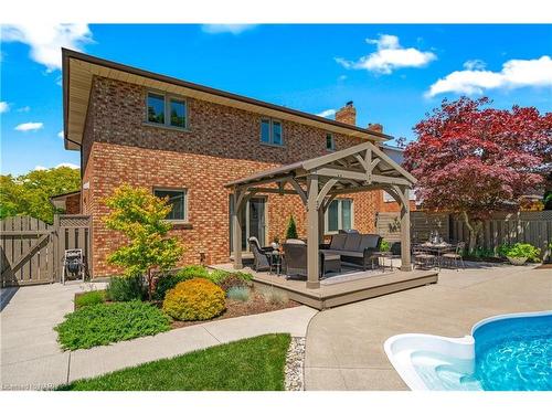 13 West Farmington Drive, St. Catharines, ON - Outdoor With In Ground Pool