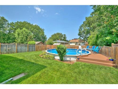 13 Timber Lane, St. Catharines, ON - Outdoor With Above Ground Pool With Backyard