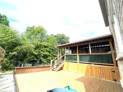 7729 Hackberry Trail, Niagara Falls, ON - Outdoor With Deck Patio Veranda