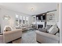 8849 Dogwood Crescent, Niagara Falls, ON  - Indoor Photo Showing Living Room With Fireplace 