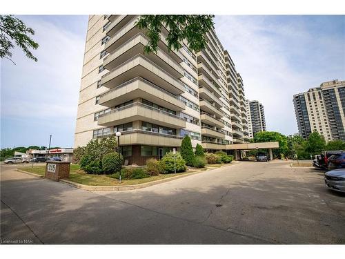 1410-215 Glenridge Avenue, St. Catharines, ON - Outdoor With Balcony With Facade