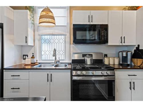 84 Steele Street, Port Colborne, ON - Indoor Photo Showing Kitchen With Double Sink