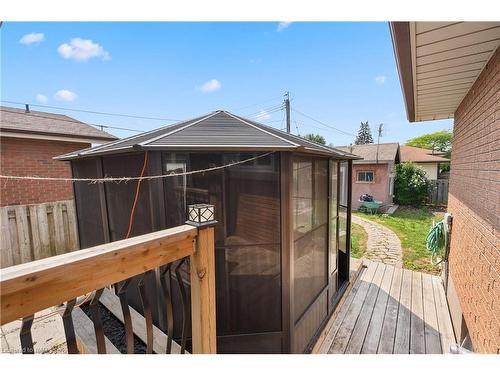 167 Wellington Street, Welland, ON - Outdoor With Deck Patio Veranda With Exterior