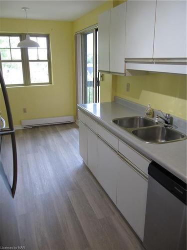 605-1905 Normandy Street, Lasalle, ON - Indoor Photo Showing Kitchen With Double Sink