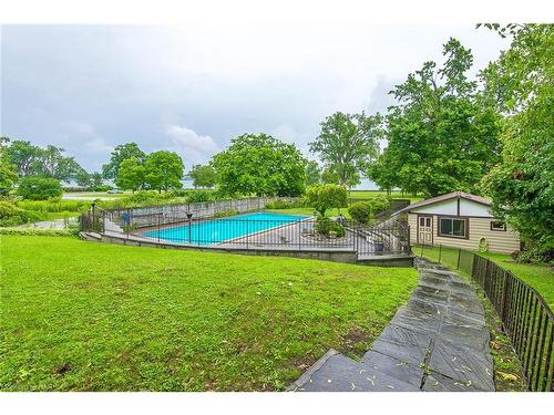 140 Lakeshore Road, Fort Erie, ON - Outdoor With In Ground Pool With Backyard