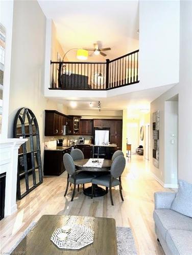 16 Trent Court, St. Catharines, ON - Indoor Photo Showing Living Room With Fireplace