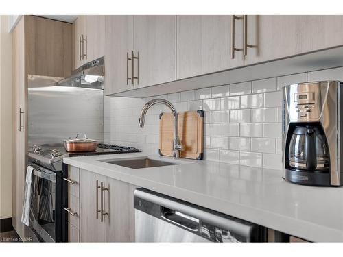 204-121 King Street E, Hamilton, ON - Indoor Photo Showing Kitchen With Stainless Steel Kitchen