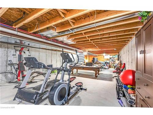 B-90 Ormond Street N, Thorold, ON - Indoor Photo Showing Basement