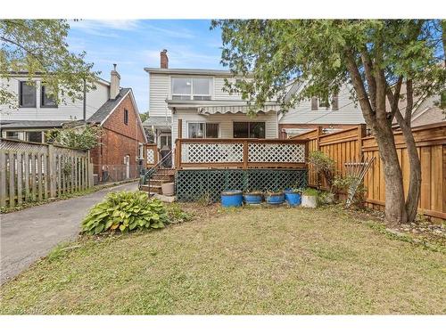 138 Balmoral Avenue N, Hamilton, ON - Outdoor With Deck Patio Veranda