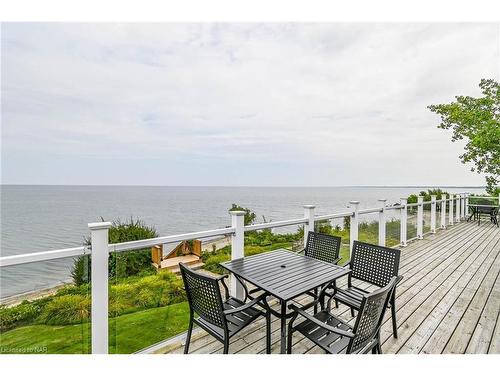 3328 Dustan Street, Vineland Station, ON - Outdoor With Body Of Water With Deck Patio Veranda With View