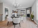 211 Sycamore Street, Welland, ON  - Indoor Photo Showing Dining Room With Fireplace 