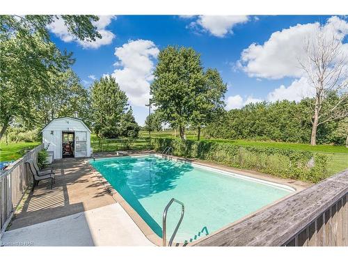 2225 North Shore Drive, Lowbanks, ON - Outdoor With In Ground Pool With Backyard