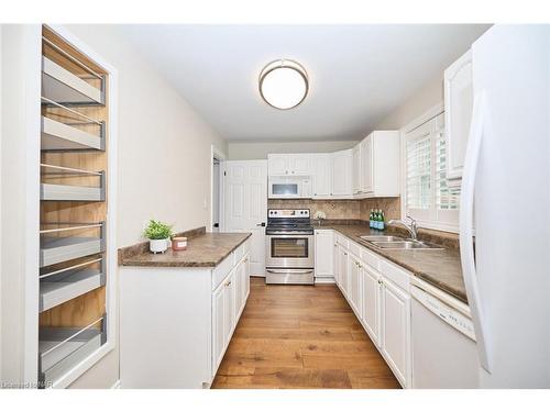 4 Melba Road, St. Catharines, ON - Indoor Photo Showing Kitchen With Double Sink