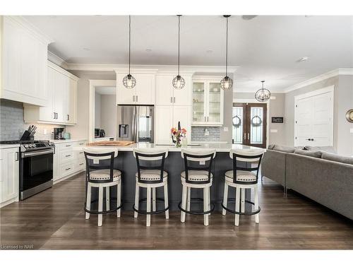 864 Concession 1 Rd Road, Niagara-On-The-Lake, ON - Indoor Photo Showing Kitchen With Stainless Steel Kitchen With Upgraded Kitchen