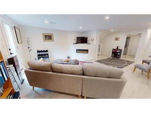 84 Ziraldo Road, St. Catharines, ON - Indoor Photo Showing Living Room With Fireplace