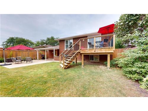 84 Ziraldo Road, St. Catharines, ON - Outdoor With Deck Patio Veranda