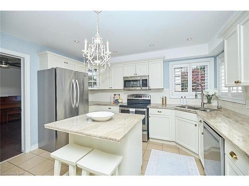 68 Welstead Drive, St. Catharines, ON - Indoor Photo Showing Kitchen With Double Sink