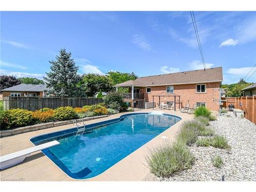 64 Sandra Drive, Fenwick, ON - Outdoor With In Ground Pool With Deck Patio Veranda With Backyard