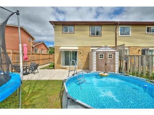 136 Rockwood Avenue, St. Catharines, ON - Outdoor With Above Ground Pool With Deck Patio Veranda With Exterior