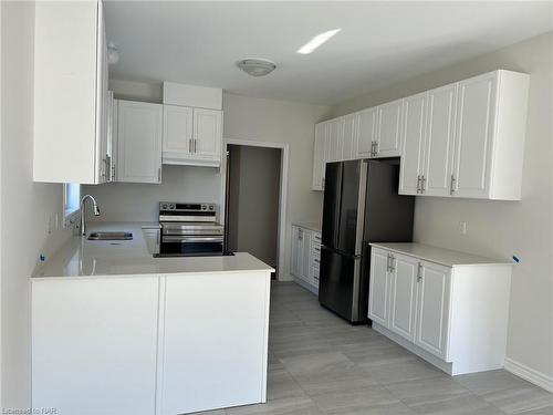 101 Palace Street, Thorold, ON - Indoor Photo Showing Kitchen With Double Sink