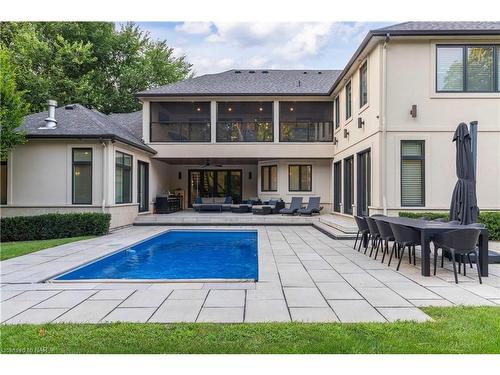 362 Niagara Boulevard, Niagara-On-The-Lake, ON - Outdoor With In Ground Pool With Deck Patio Veranda