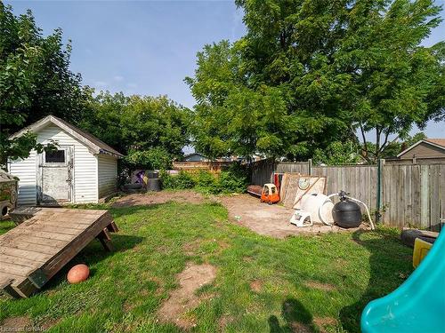 45 Wellington Street N, Thorold, ON - Outdoor With Backyard