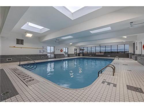 604-7 Gale Crescent, St. Catharines, ON - Indoor Photo Showing Other Room With In Ground Pool