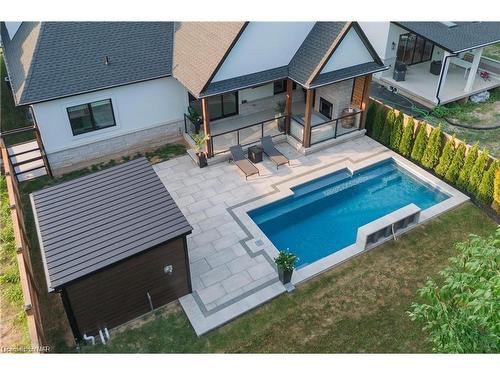 15 Fedorkow Lane, St. Davids, ON - Outdoor With In Ground Pool With Deck Patio Veranda With Exterior