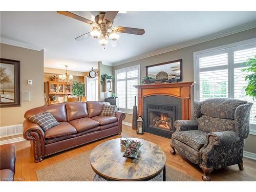 20 Robertson Road, Niagara-On-The-Lake, ON - Indoor Photo Showing Living Room With Fireplace