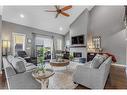 101 Silverwood Avenue, Welland, ON  - Indoor Photo Showing Living Room With Fireplace 