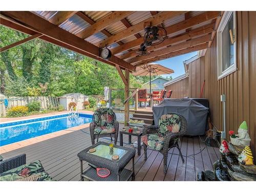 3660 Hazel Street, Ridgeway, ON - Outdoor With In Ground Pool With Deck Patio Veranda With Exterior