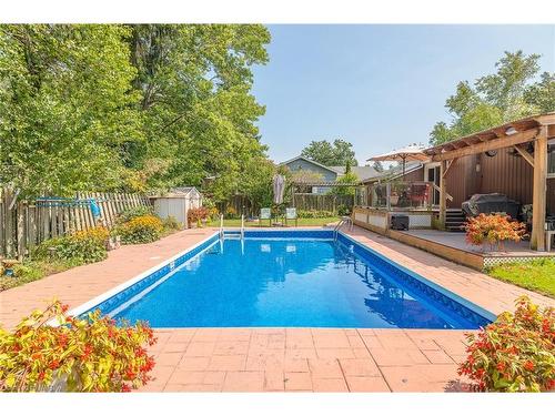 3660 Hazel Street, Ridgeway, ON - Outdoor With In Ground Pool With Deck Patio Veranda With Backyard