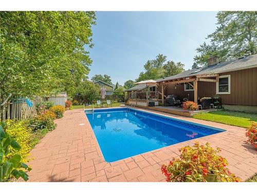 3660 Hazel Street, Ridgeway, ON - Outdoor With In Ground Pool With Deck Patio Veranda With Backyard