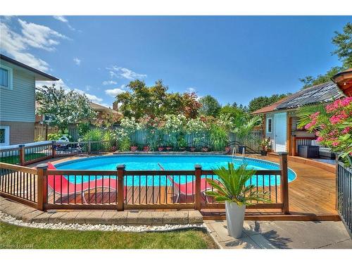 23 Andrea Drive, St. Catharines, ON - Outdoor With In Ground Pool